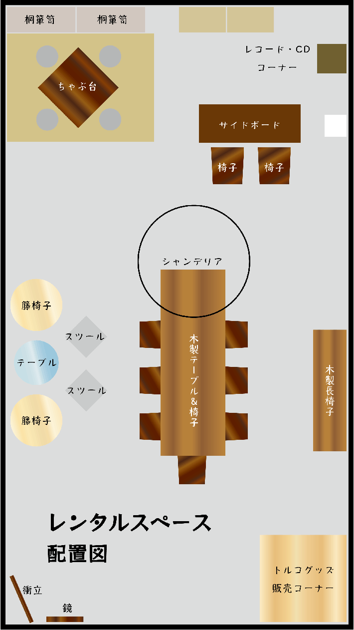 トルコランプのシャンデリア